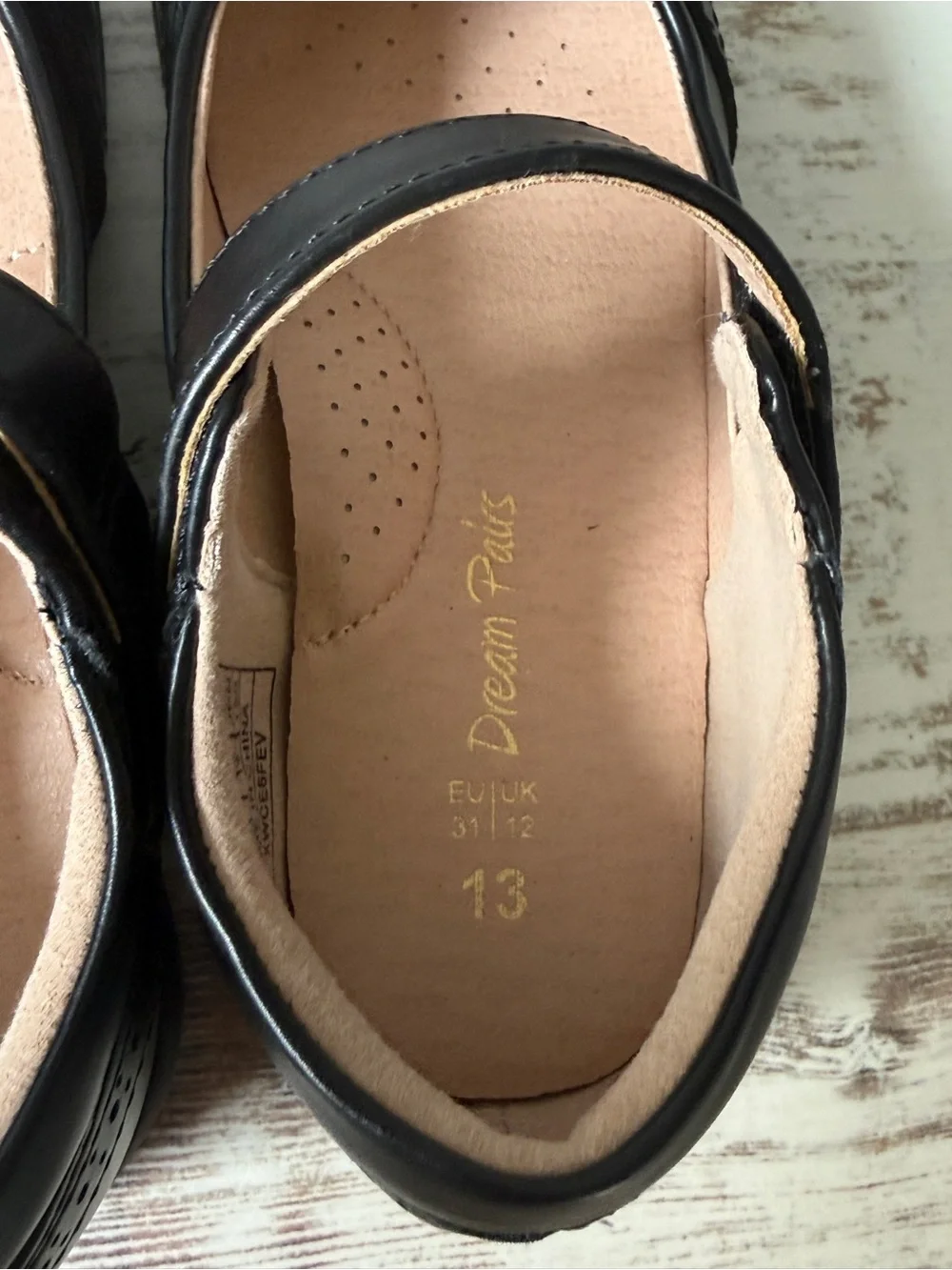 Black Casual Dress HOLIDAY Mary Janes SHOES for Girls by DREAM PAIRS Size 13